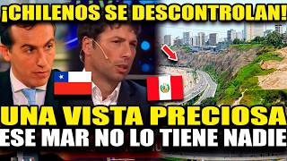 CHILENOS se DESCONTROLAN al VER por PRIMERA VEZ el MAR PERUANO y su ACANTILADO "ESTO ES PRECIOSO"