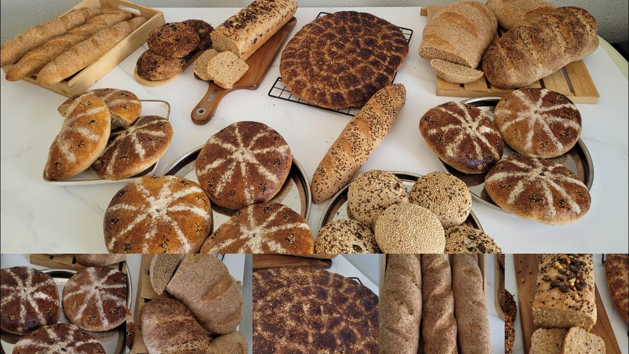 Batch-cooking spécial pain complet à congeler pour le mois/ recette de pain complet maison facile