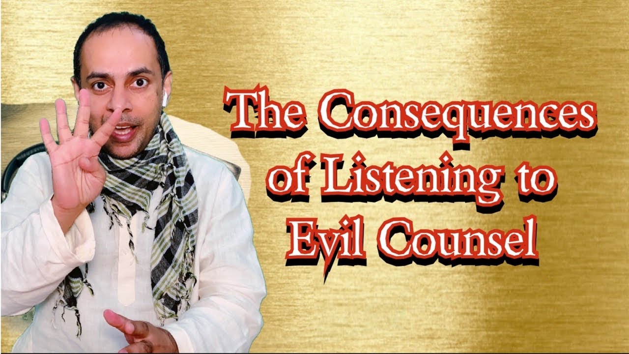 The consequences of listening Evil counsel / Mario Joseph