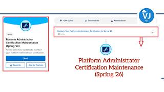 Full Salesforce Platform Administrator Certification Maintenance Spring ’26 Guide