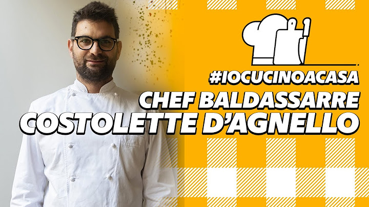 Coronavirus, le costolette d'agnello dello chef Baldassarre per #iocucinoacasa
