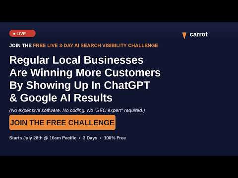 Free AI Search Visibility Challenge &mdash; watch on YouTube