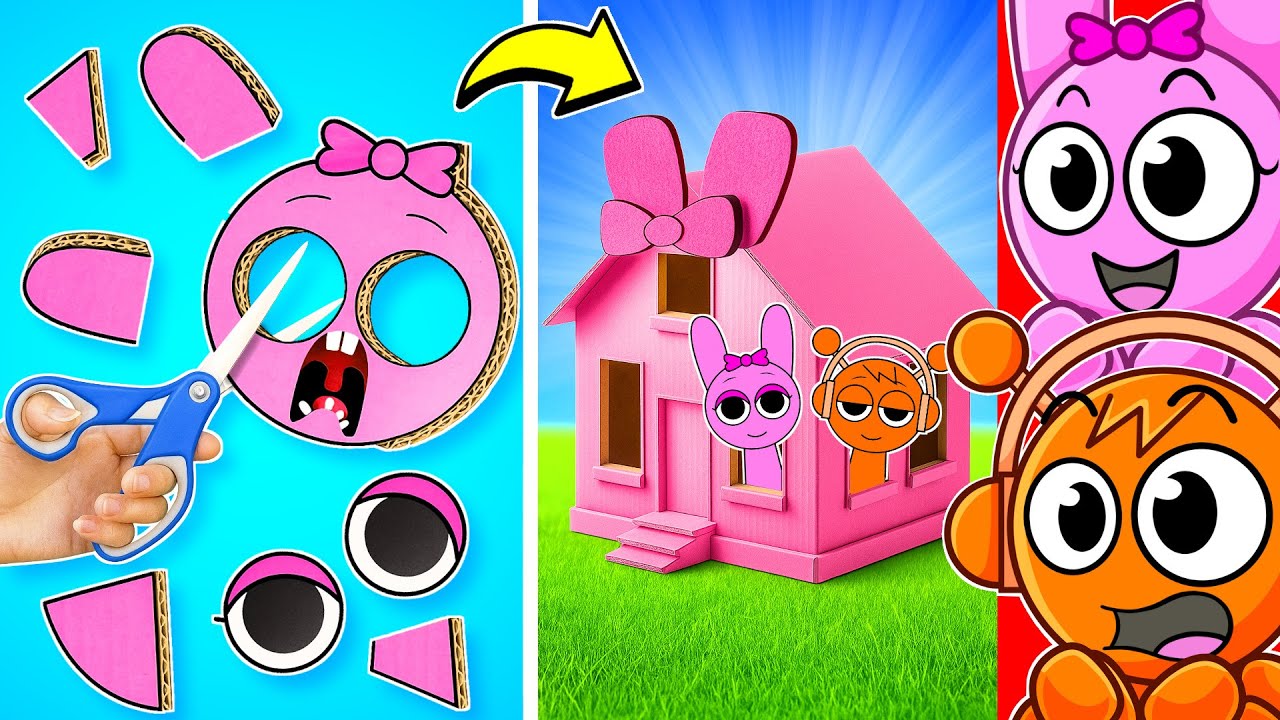 Мы построили ДОМ SPRUNKI в реальной жизни?!