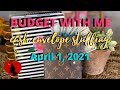 BUDGET WITH ME APRIL 1 | CASH ENVELOPE STUFFING & CASH ENVELOPE SYSTEM USING THE DAVE RAMSEY METHOD