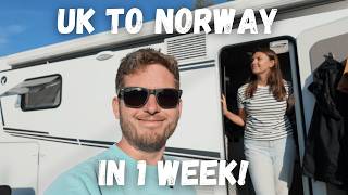 1,800km in a week! Getting the motorhome to Norway! | Ep. 66
