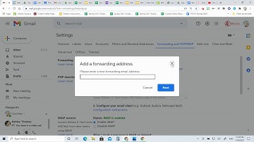 Forwarding emails to your personal email accounts