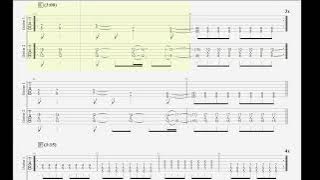Avenged Sevenfold -  Radiant Eclipse - Guitar Tab