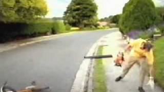 Funny Leaf Blower Video