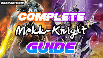 Yu-Gi-Oh! The SECRET META ENGINE IN THE FORMAT!  The *COMPLETE* Mekk-Knight Guide November 2020!