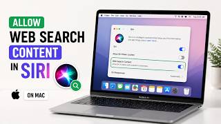 How to Allow Web Search Content in Siri on Mac