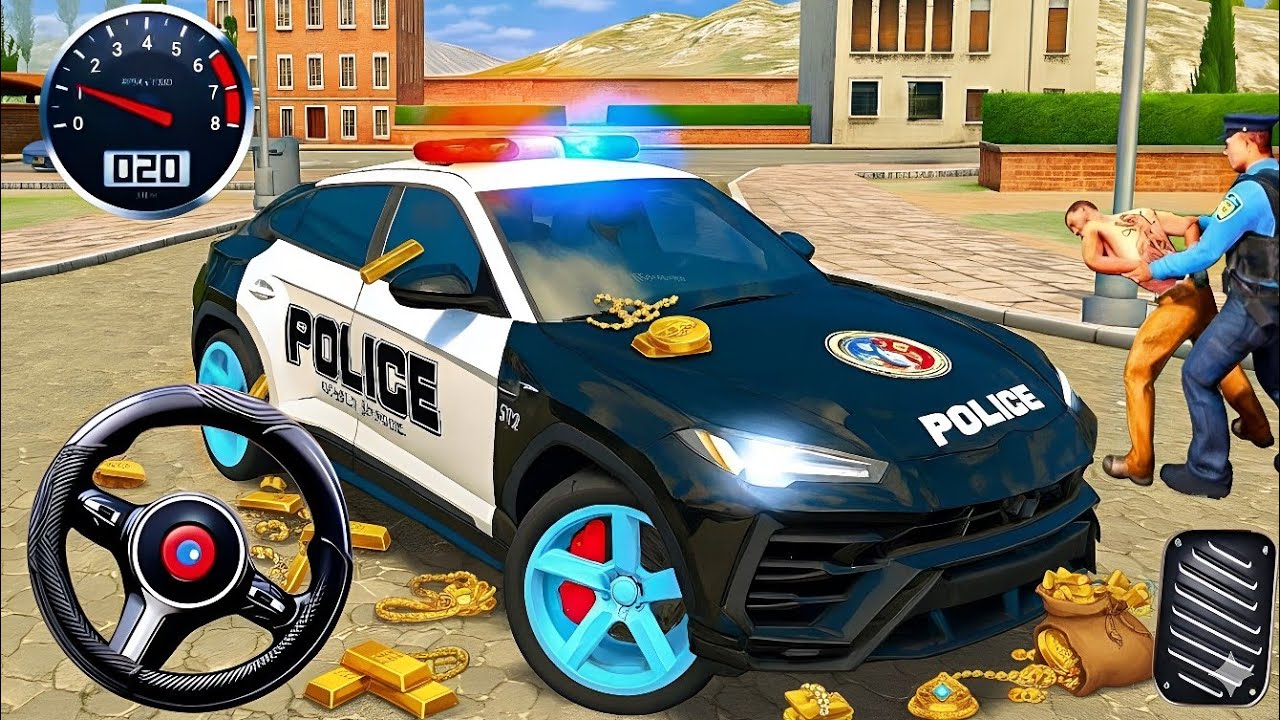 محاكي ألقياده سيارات شرطة العاب سيارات Police Simulator - 