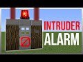 Minecraft 1.12: Redstone Tutorial - Intruder Alarm v2!