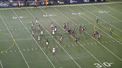 Ottawa Redblacks DB Ranthony Texada intercepts Mon...