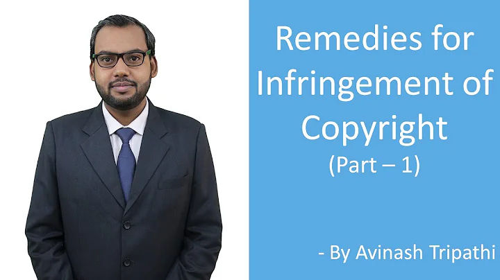 Lecture on Remedies for Infringement of Copyright - DayDayNews