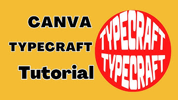 Canva Typecraft Tutorial 👌 #canva #canvatutorial #wordart