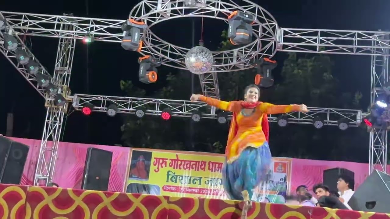 #Bharati Choudhary #dance #Program #Norangpura #Nightprogram #ragni   #Chururajasthan