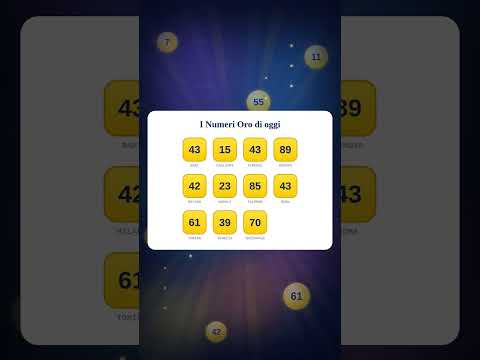 Video Estrazione del Lotto di Martedì 4 agosto 2026 - Tutte le ruote