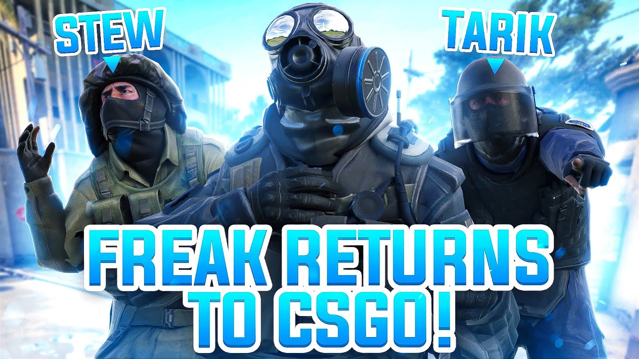 FREAKAZOID RETURNS TO CS:GO FT. STEWIE2K, TARIK & LIETH