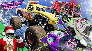 Monster Jam Insane Racing, Freestyle And High Speed Jumps Beamng Drive Grave Digger