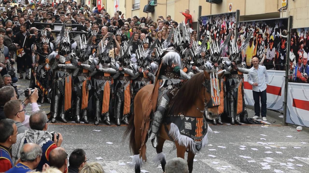 Arrancà esquadra especial Filà Aragonesos 2016. Toma frontal