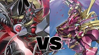 Digimon TCG // ENG EX08 // Purple Hybrid VS LordKnightmon X