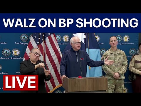 LIVE | MN Gov. Walz addresses fatal Border Patrol shooting