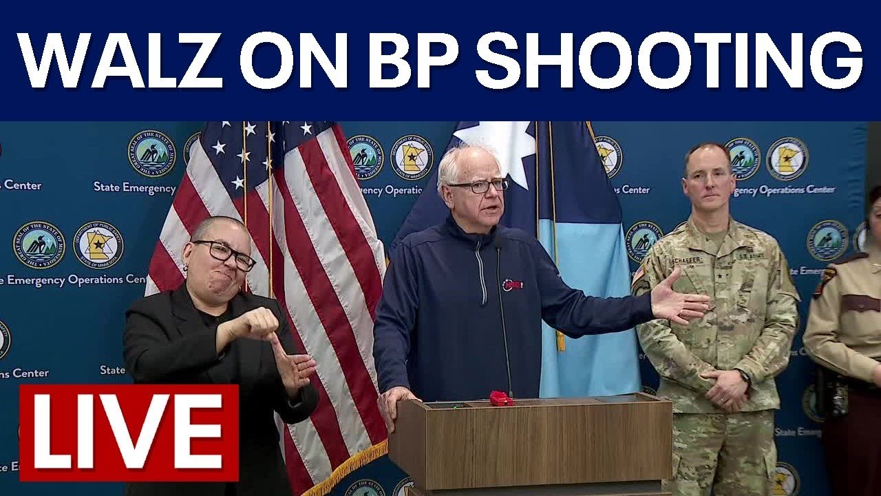 LIVE | MN Gov. Walz addresses fatal Border Patrol shooting