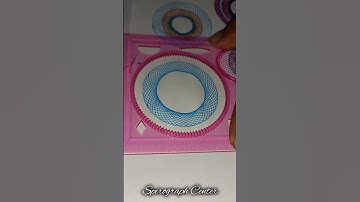 The Spirograph I enjoyed in my childhood, I