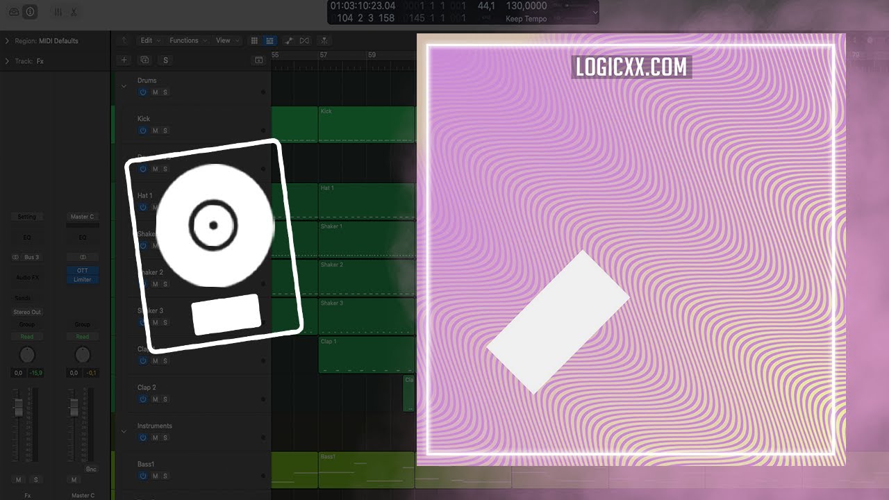 Jamie xx - Dream Night (Logic Pro Remake)
