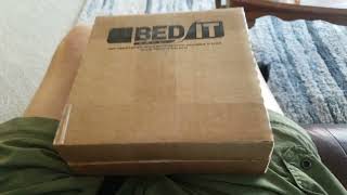 opening the bed it tape package