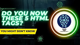 Do you Know these 5 HTML Tags? | TechnoCrapCodes