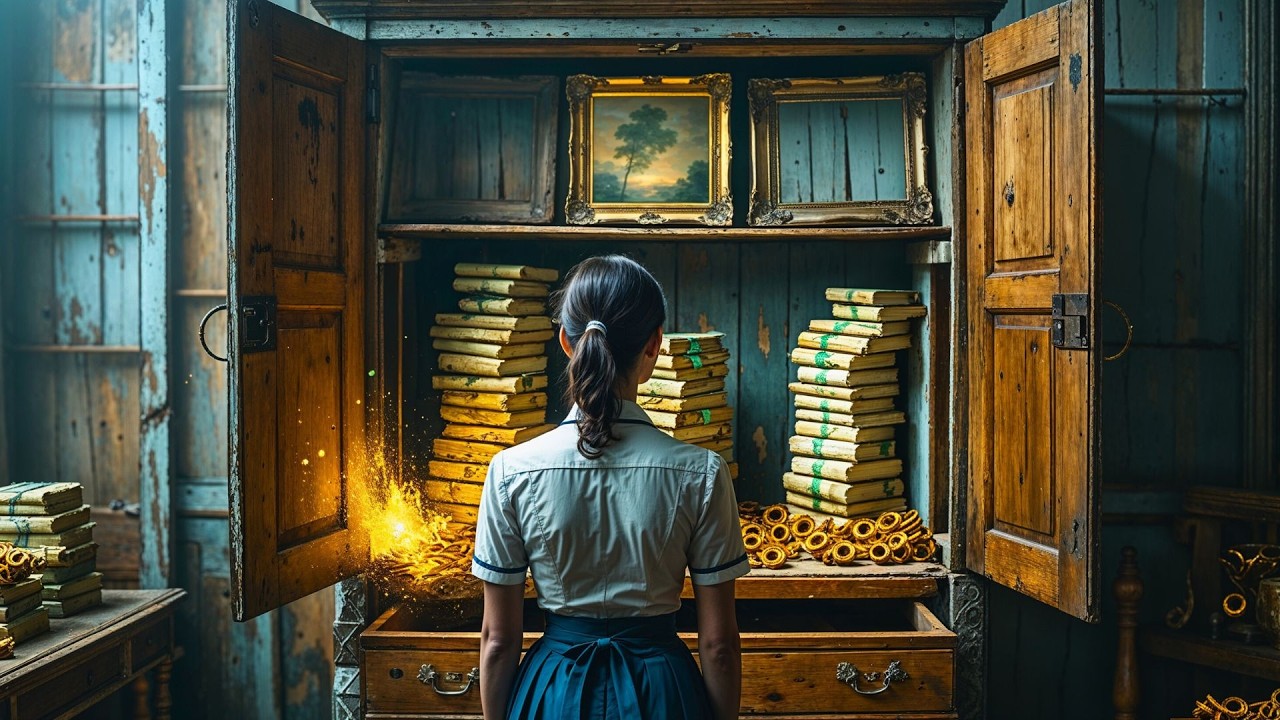 Everyone Told Her to Trash Grandfather's Wardrobe — Back Wall Concealed $341M