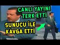 Erdoğan Canlı Yayını Terk Etti! Sunucu İle Şok Kavga