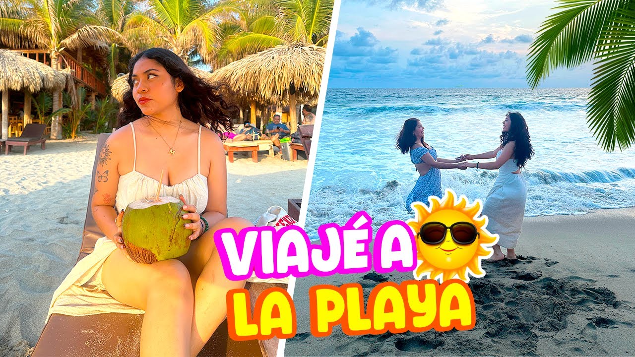 ME VOY A LA PLAYA SIN MIS PAPÁS 😳🌴 | Michell Merlin