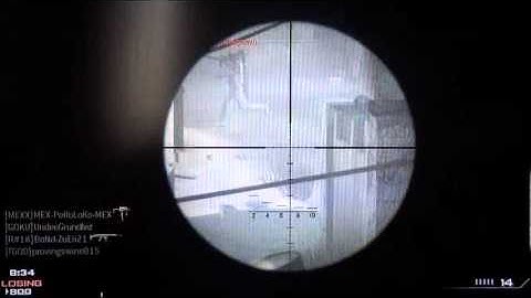 Call of Duty MW3 - Sniper Demo (MSR)