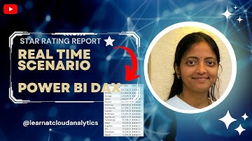"Create Impressive Star Ratings on Power BI - DAX Interview Trick Revealed!"