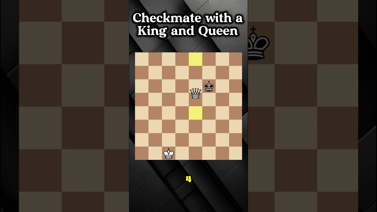 Learn How to Checkmate with a Queen and King! 