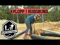 Hunting family huset | del 3 bygger grund avlopp och varmvatten (Junicam)