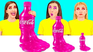 Desafío Placa Grande, Mediana y Pequeña | Situaciones Locas Con la Comida TeenChallenge