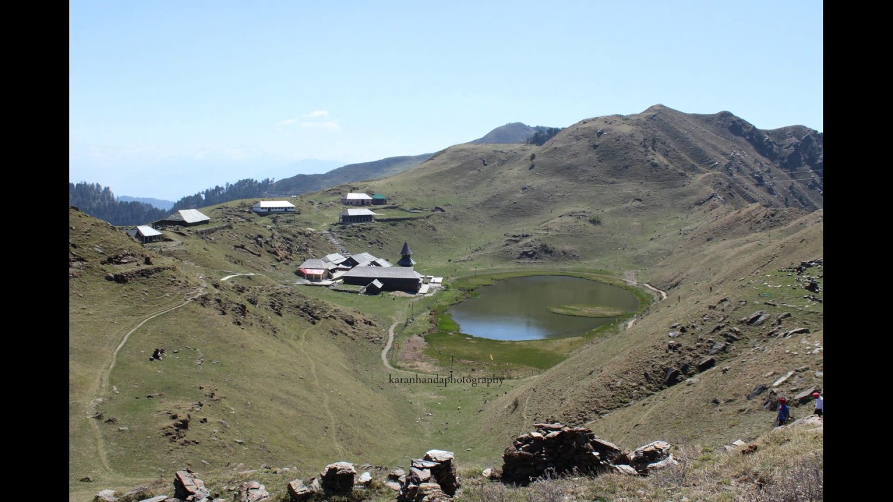 Himachal Pradesh  .movement of mystery land patch in Lake- Holy Prashar lake- Himachal pradesh