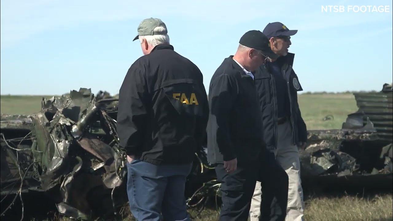 Dallas air show plane crash New video released by NTSB YouTube