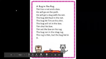 Remote Teaching with Digital Google Slides Decodable Stories and Comprehension Questions