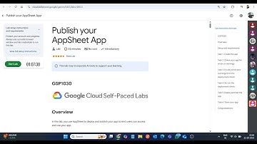 Publiceer uw AppSheet-app || Laboplossing || Google Cloud Arcade 2025
