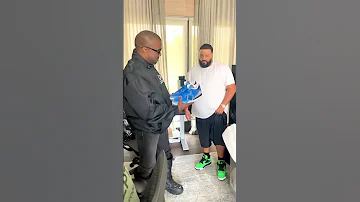 Dj Khaled Gifts Kanye West Jordan 3s Father of Asahd and JustinLABoy RARE DONDA Ye WeTHEBEST Miami