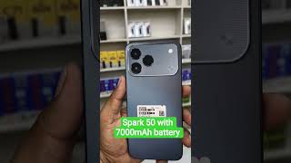 tecno spark 50 series Ki 7000 Big Battery #Spark50series #foryou