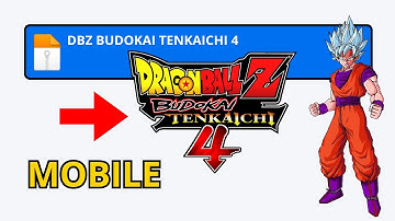 ✅ Dragon Ball Z Budokai Tenkaichi 4 Mobile (PPSSPP) – HOW TO PLAY DRAGON BALL ON YOUR PHONE/ANDROID
