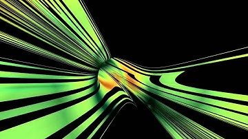 Abstract wormhole tunnel animation