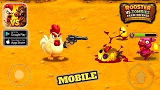 Rooster Farm Zombie Defense - Mobile Gameplay Walkthrough (Android,IOS) screenshot 2