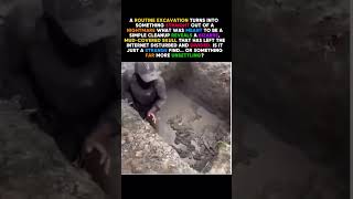 Routine Excavation Turns Terrifying: The Strange Skull That Shocked Everyone#ViralVideo#ScaryMoments