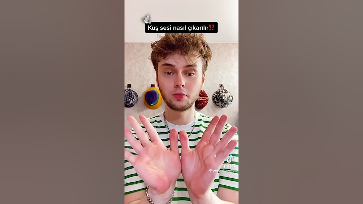 Kuş Sesi Nasıl Çıkarılır ?